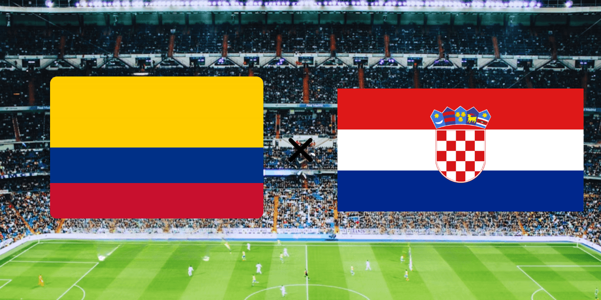 Palpites Colômbia x Croácia: Onde assistir e horário (26/03/2026)