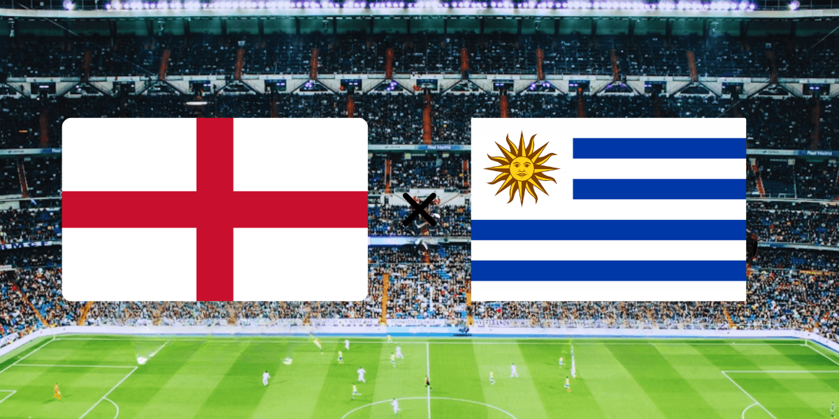 Palpites Inglaterra x Uruguai: Onde assistir e horário (27/03/2026)