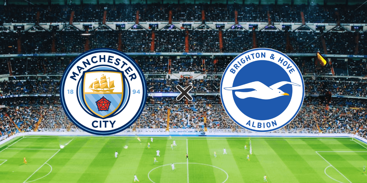 Palpites Manchester City x Brighton: Onde assistir e horário (07/01/2026)